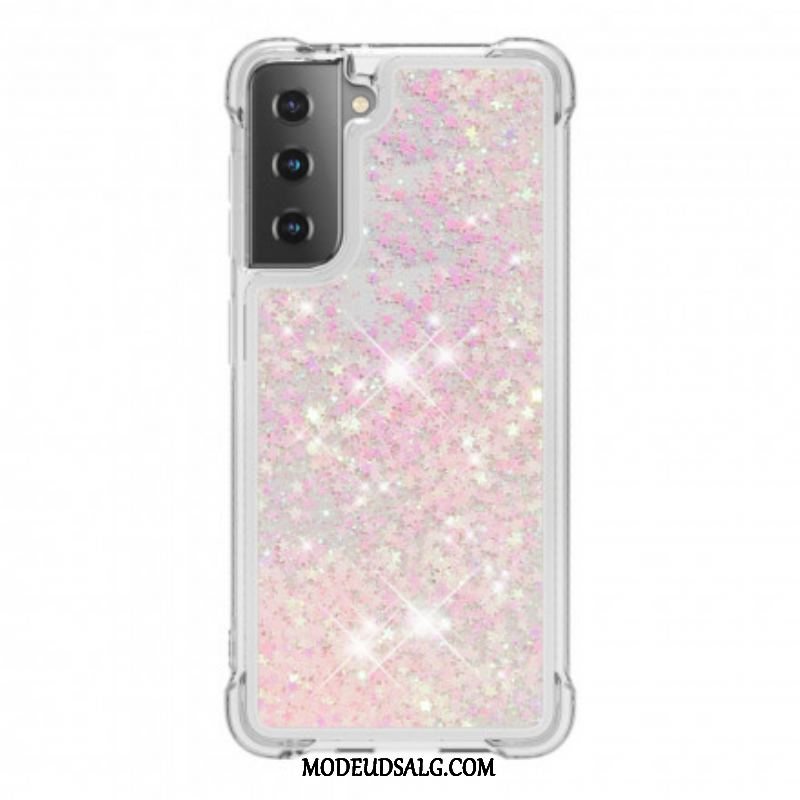 Cover Samsung Galaxy S21 Plus 5G Ønsker Pailletter