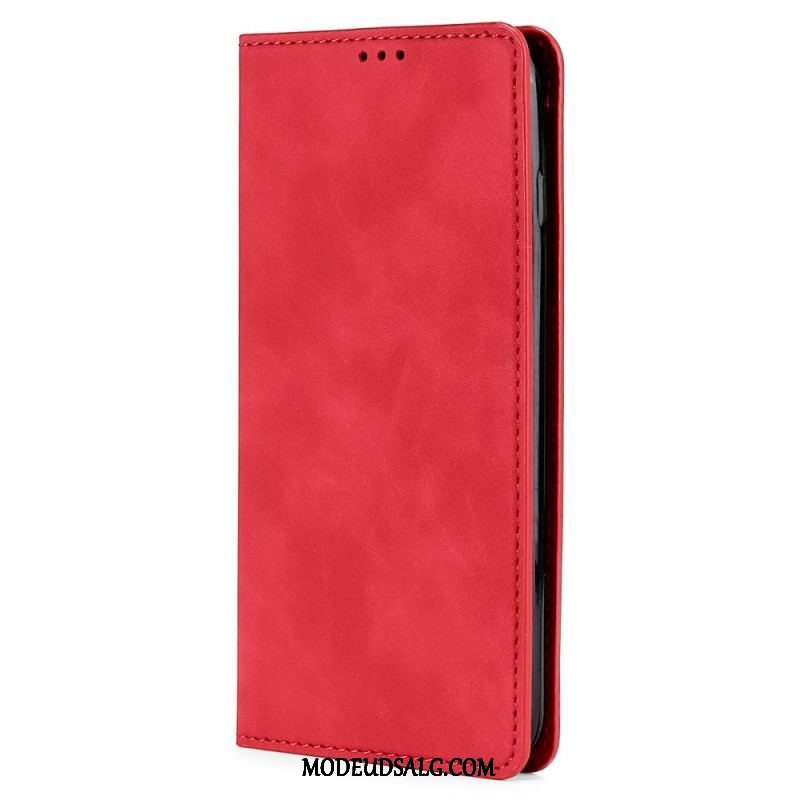 Cover Samsung Galaxy S22 5G Flip Cover Hudberøring