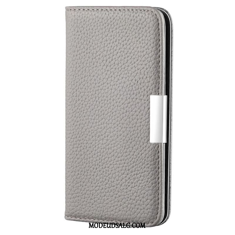 Cover Samsung Galaxy S22 5G Flip Cover Imiteret Læder Litchi Ultra Chic