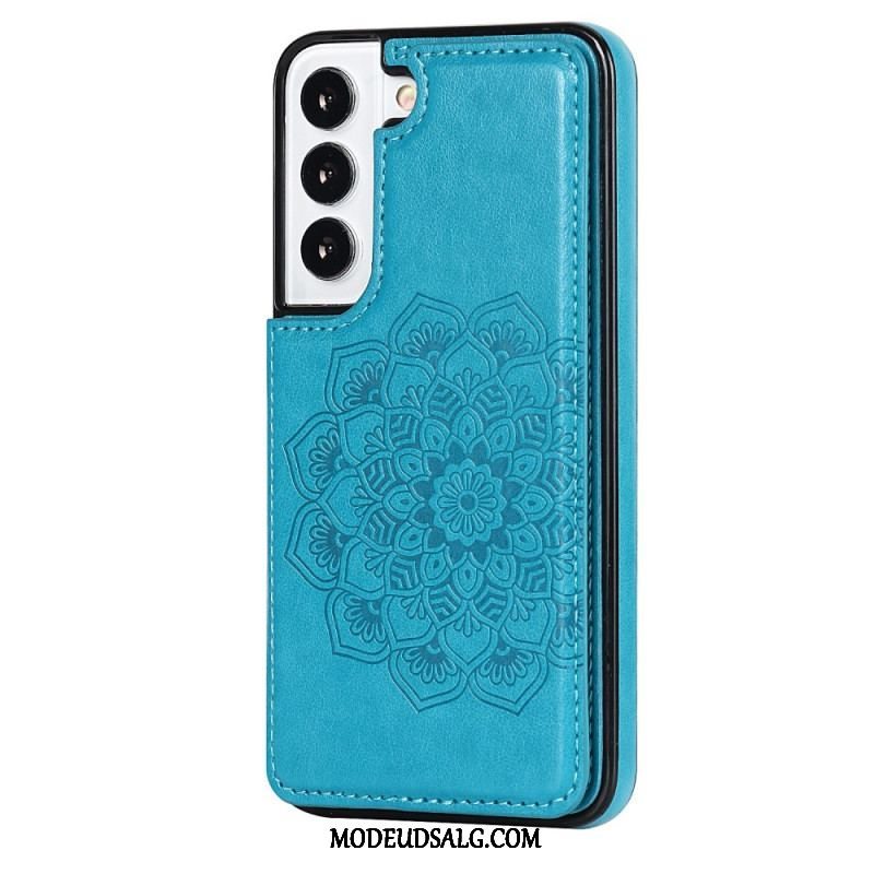 Cover Samsung Galaxy S22 5G Mandala Print Kortholder