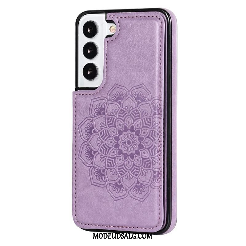 Cover Samsung Galaxy S22 5G Mandala Print Kortholder