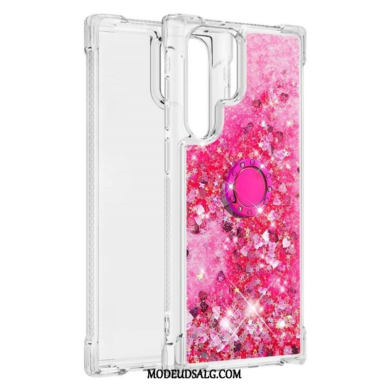 Cover Samsung Galaxy S22 Ultra 5G Glitter Ring-bracket