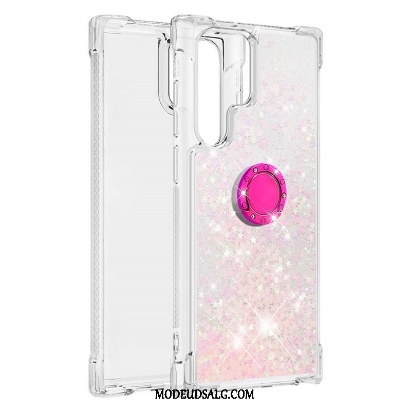 Cover Samsung Galaxy S22 Ultra 5G Glitter Ring-bracket