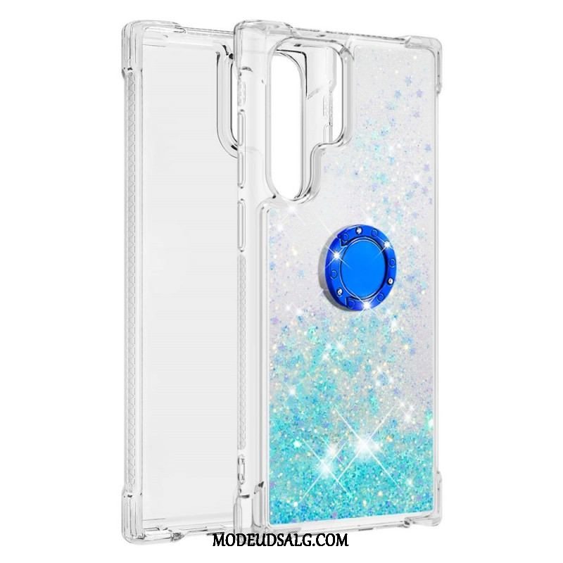 Cover Samsung Galaxy S22 Ultra 5G Glitter Ring-bracket