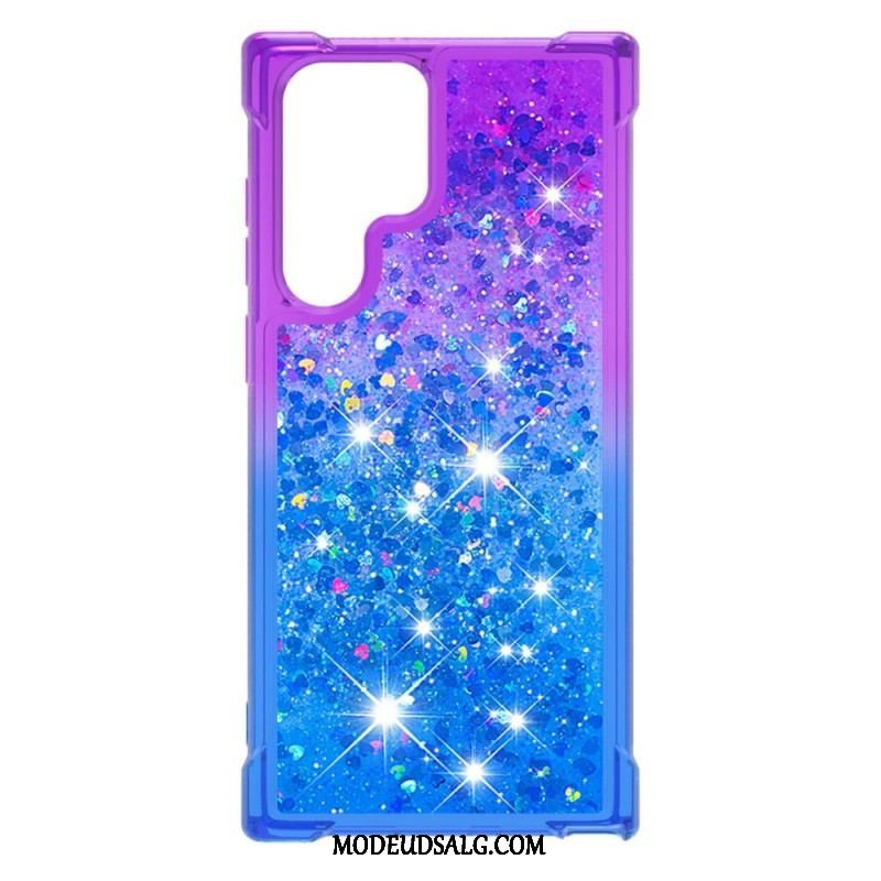 Cover Samsung Galaxy S22 Ultra 5G Pailletter Farver