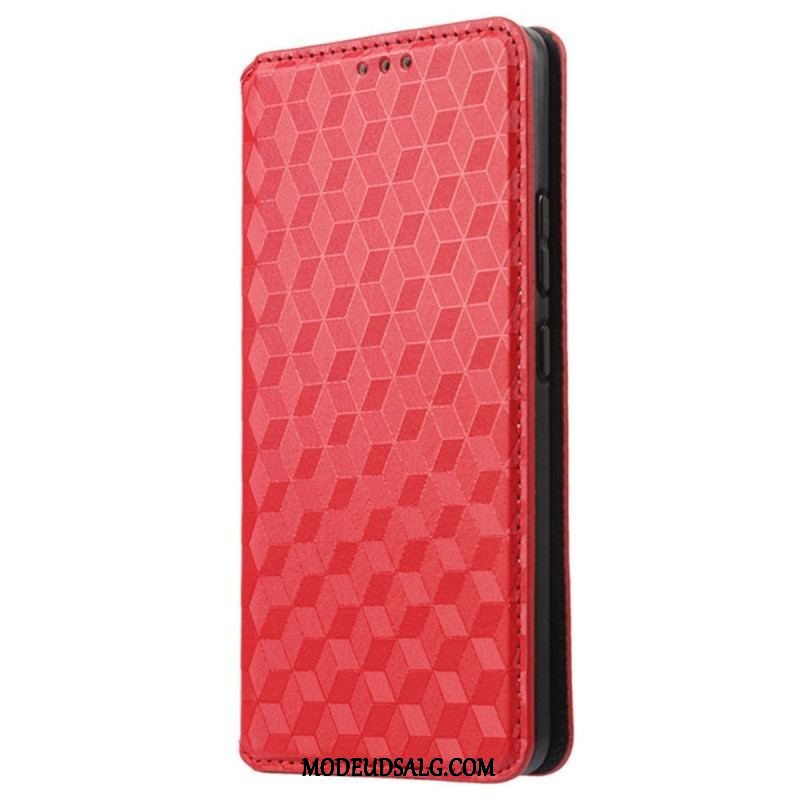 Cover Samsung Galaxy S23 5G Flip Cover 3d Mønster