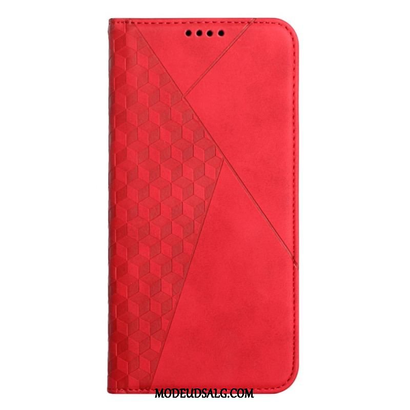 Cover Samsung Galaxy S23 Plus 5G Flip Cover Stil Læder 3d Mønster