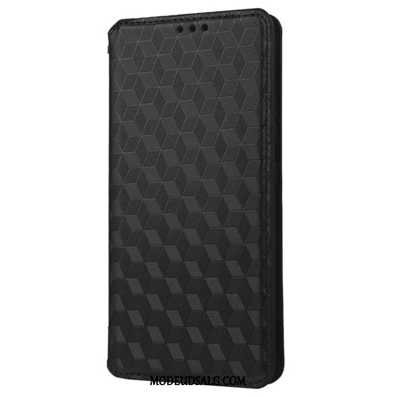 Cover Samsung Galaxy S23 Ultra 5G Flip Cover 3d Mønster