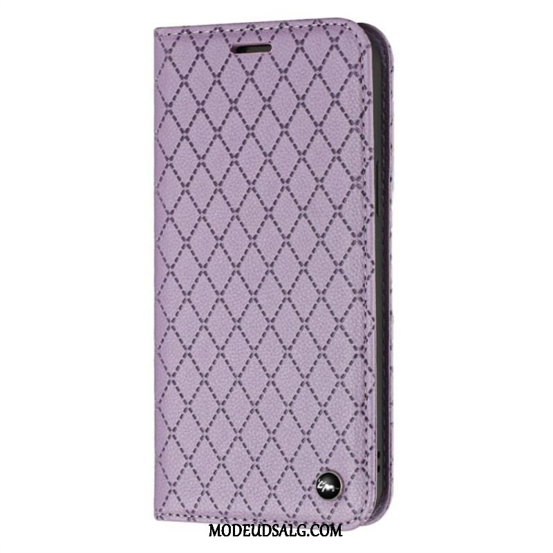 Cover Samsung Galaxy S23 Ultra 5G Flip Cover Rfid Diamanter