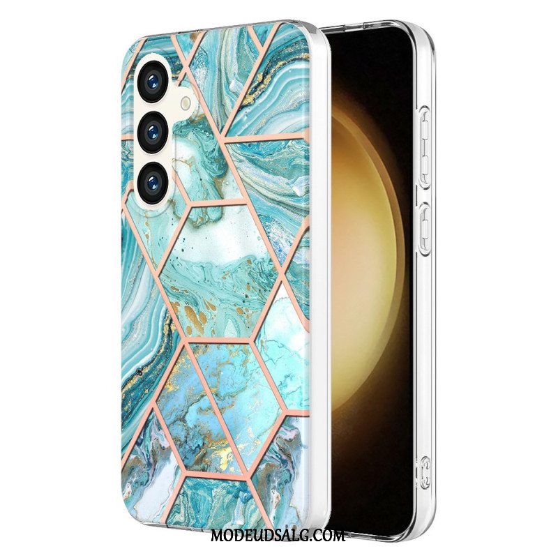 Cover Samsung Galaxy S24 5g Geometrisk Marmor