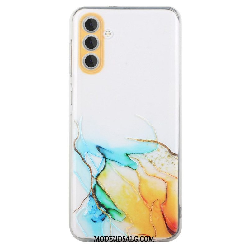 Cover Samsung Galaxy S24 5g Telefon Etui Diskret Marmor