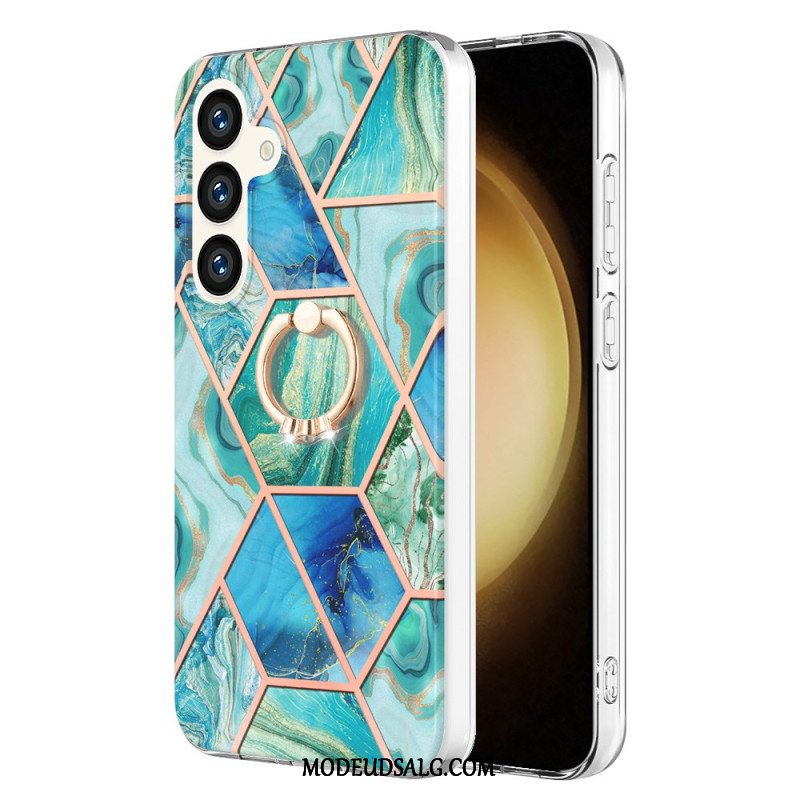 Cover Samsung Galaxy S24 Plus 5g Geometrisk Marmorstøttering