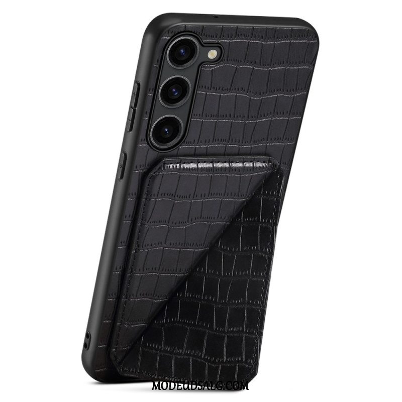 Cover Samsung Galaxy S24 Plus 5g Telefon Etui Med Kortholder Og Støtte