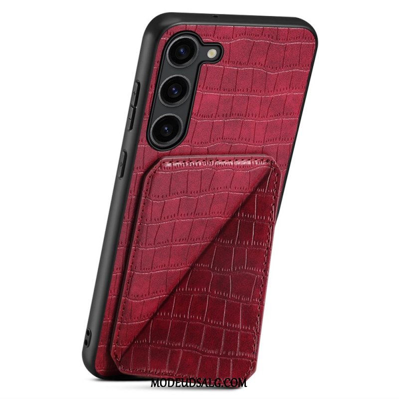 Cover Samsung Galaxy S24 Plus 5g Telefon Etui Med Kortholder Og Støtte