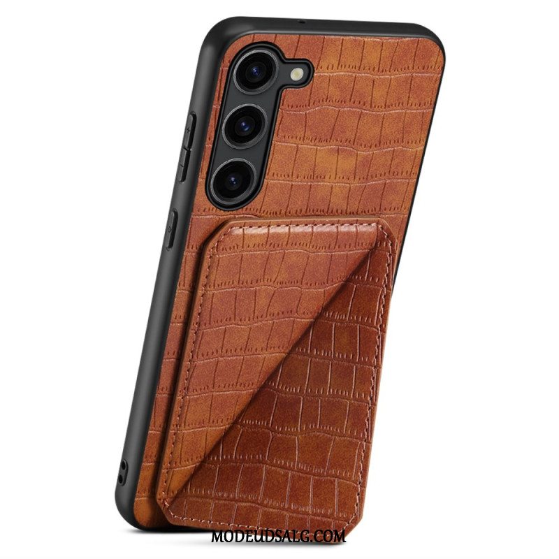 Cover Samsung Galaxy S24 Plus 5g Telefon Etui Med Kortholder Og Støtte