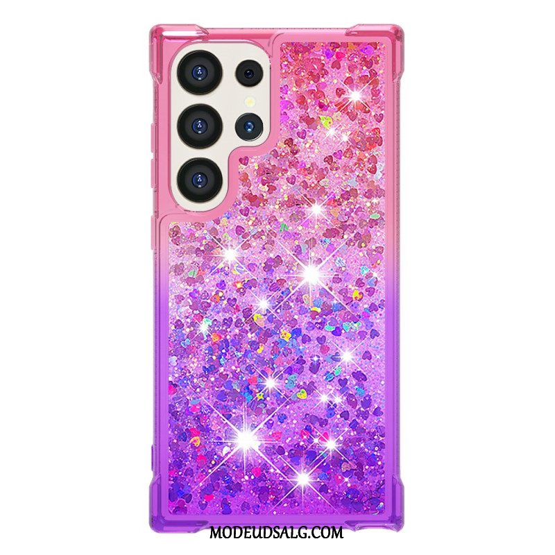 Cover Samsung Galaxy S24 Ultra 5g Flydende Glitter