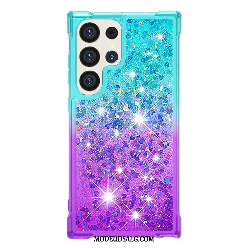 Cover Samsung Galaxy S24 Ultra 5g Flydende Glitter