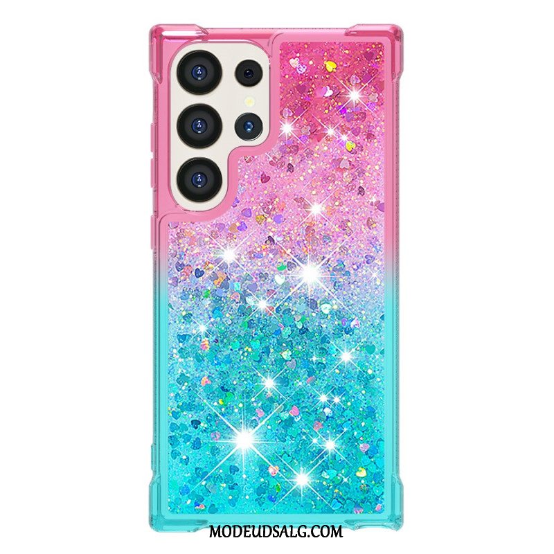 Cover Samsung Galaxy S24 Ultra 5g Flydende Glitter