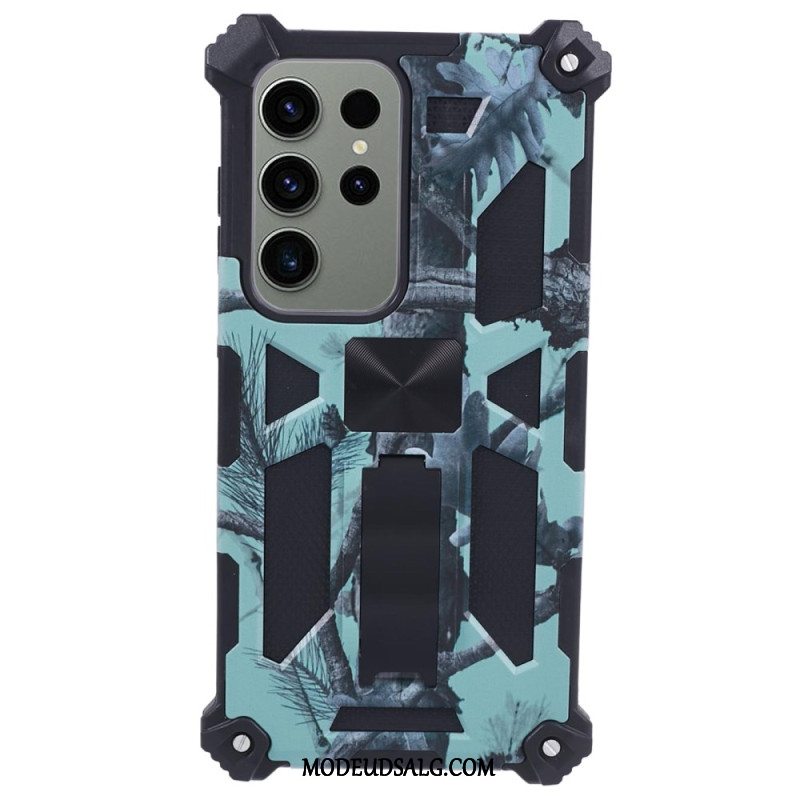 Cover Samsung Galaxy S24 Ultra 5g Med Camouflage Support