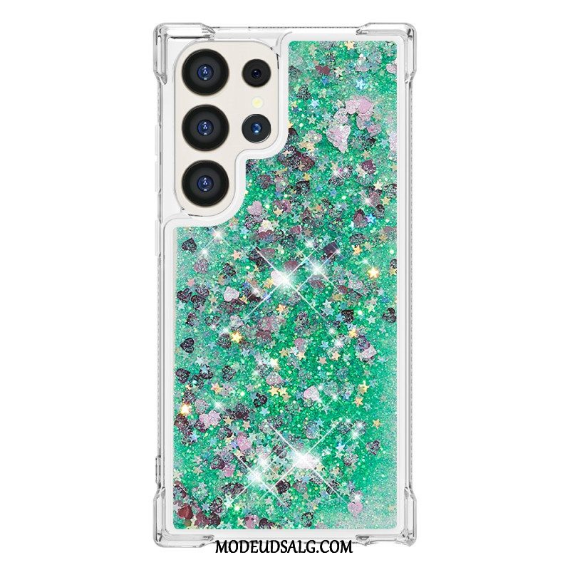 Cover Samsung Galaxy S24 Ultra 5g Telefon Etui Glitrende Glitter