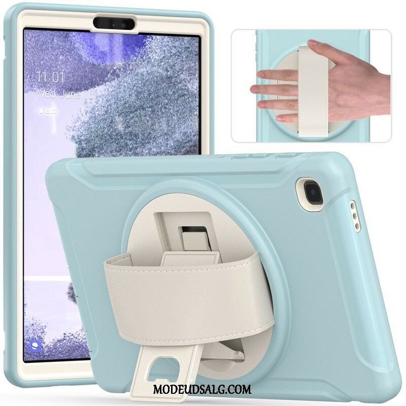 Cover Samsung Galaxy Tab A7 Lite Beskyttelsessæt Tredobbelt Beskyttelse Med Rem Og Holder