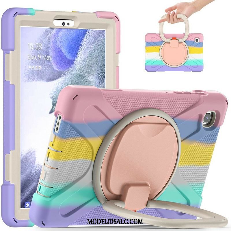 Cover Samsung Galaxy Tab A7 Lite Ultra Resistent Ring-støtte Farve