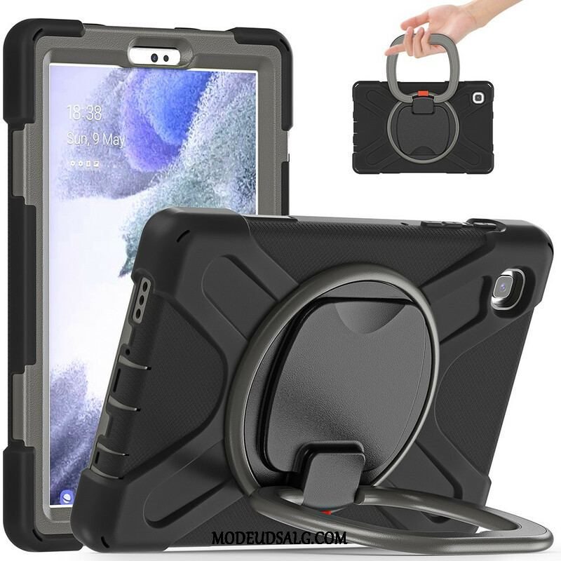 Cover Samsung Galaxy Tab A7 Lite Ultra Resistent Roterende Ring-støtte