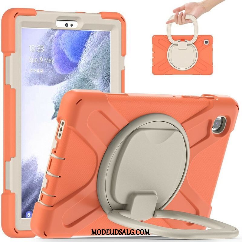 Cover Samsung Galaxy Tab A7 Lite Ultra Resistent Roterende Ring-støtte