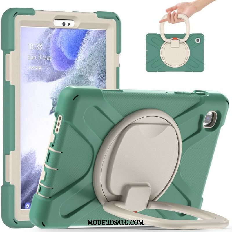 Cover Samsung Galaxy Tab A7 Lite Ultra Resistent Roterende Ring-støtte