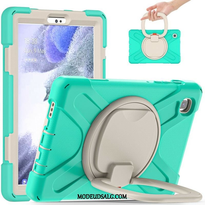 Cover Samsung Galaxy Tab A7 Lite Ultra Resistent Roterende Ring-støtte