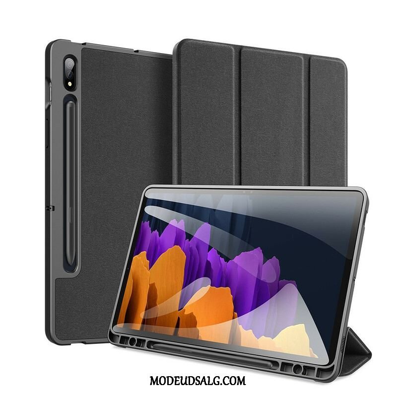 Cover Samsung Galaxy Tab S7 FE Domo-serien Dux-ducis