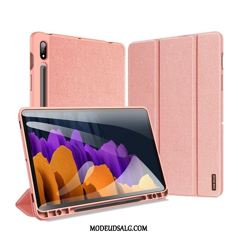 Cover Samsung Galaxy Tab S7 FE Domo-serien Dux-ducis