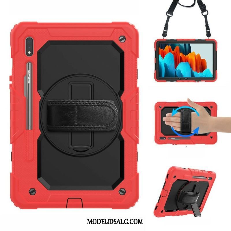 Cover Samsung Galaxy Tab S8 / Tab S7 Tofarvet Multifunktionel