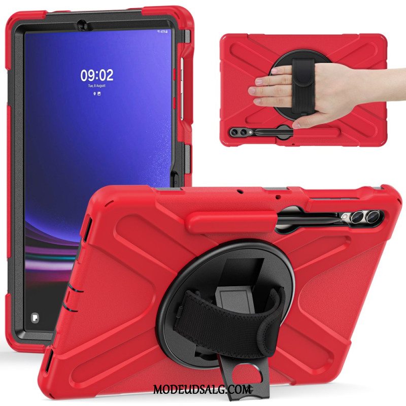 Cover Samsung Galaxy Tab S9 Fe Plus Telefon Etui Rem Og Støtte