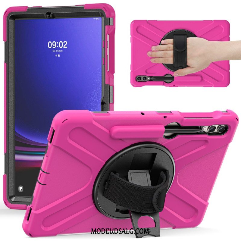 Cover Samsung Galaxy Tab S9 Fe Plus Telefon Etui Rem Og Støtte