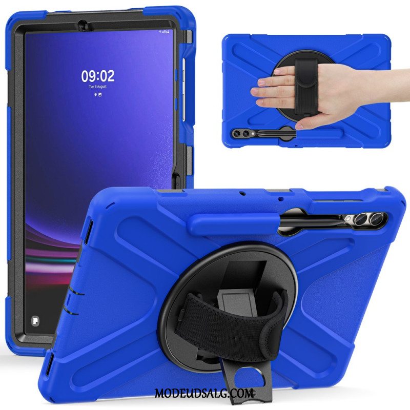 Cover Samsung Galaxy Tab S9 Fe Plus Telefon Etui Rem Og Støtte