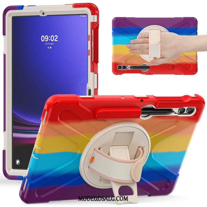 Cover Samsung Galaxy Tab S9 Fe Plus Telefon Etui Rem Og Støtte