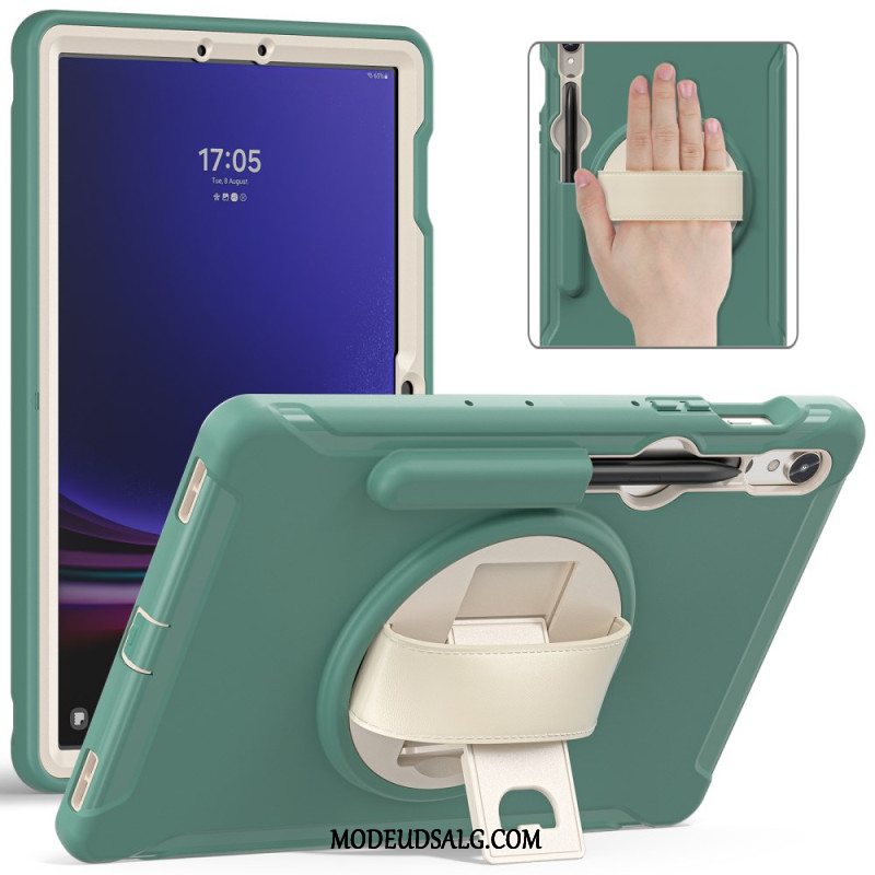 Cover Samsung Galaxy Tab S9 Fe Støttestrop Og Stylusholder