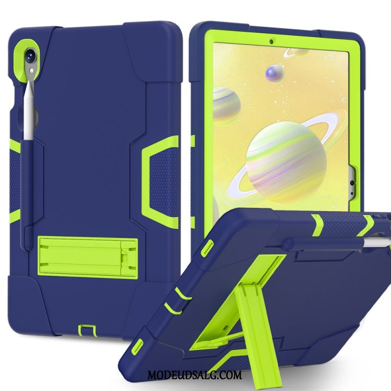 Cover Samsung Galaxy Tab S9 Fe Tofarvet Med Integreret Understøttelse