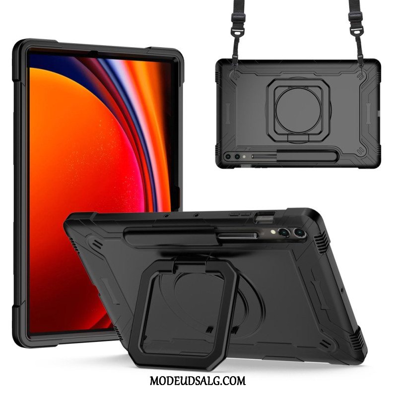 Cover Samsung Galaxy Tab S9 Plus Design Med Skulderrem