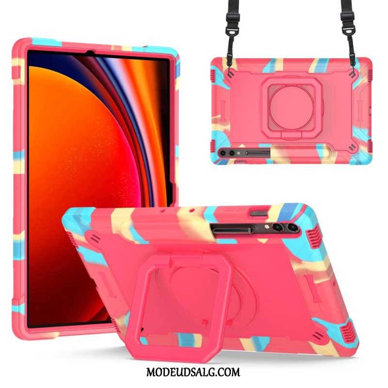 Cover Samsung Galaxy Tab S9 Plus Design Med Skulderrem