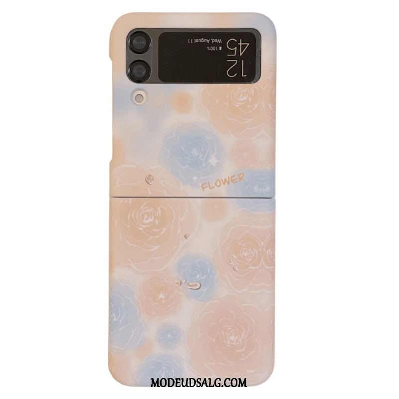 Cover Samsung Galaxy Z Flip 4 Flip Cover Blomster Art