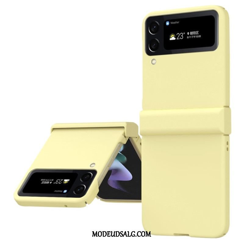 Cover Samsung Galaxy Z Flip 4 Flip Cover Klassisk Mat