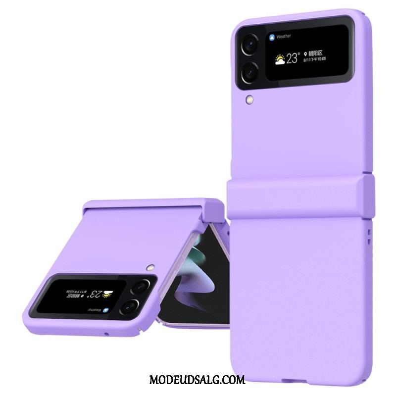 Cover Samsung Galaxy Z Flip 4 Flip Cover Klassisk Mat