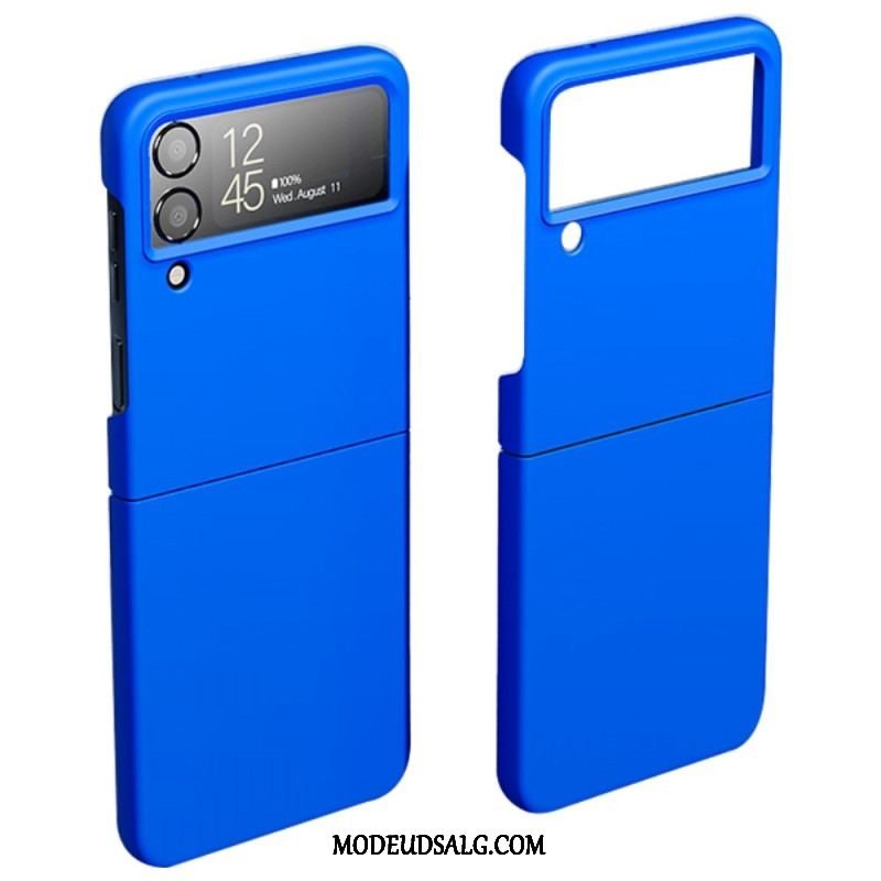 Cover Samsung Galaxy Z Flip 4 Flip Cover Klassisk Slank Silikone