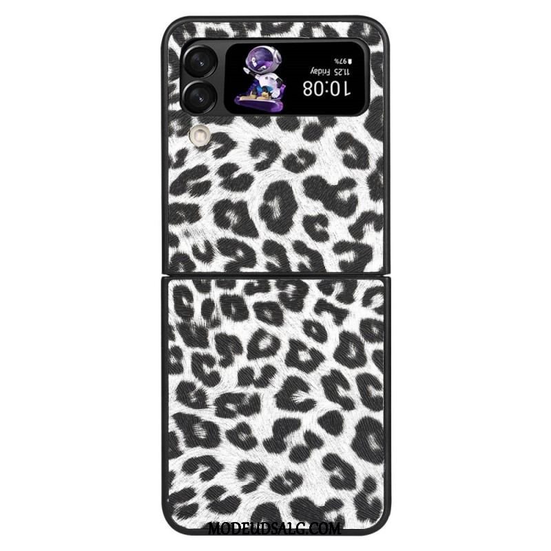 Cover Samsung Galaxy Z Flip 4 Flip Cover Leopard