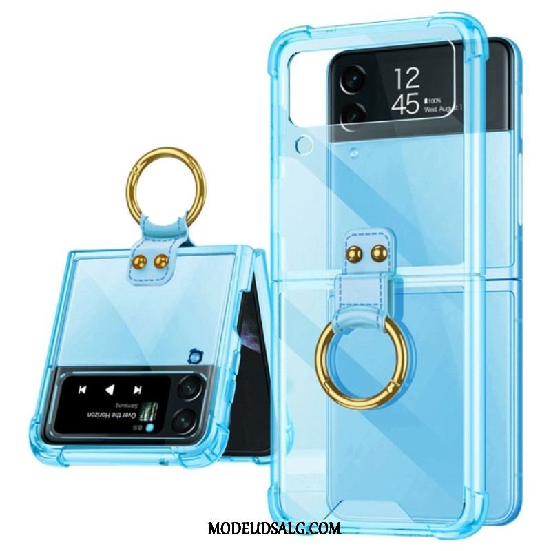 Cover Samsung Galaxy Z Flip 4 Flip Cover Tonet Med Gkk Ring