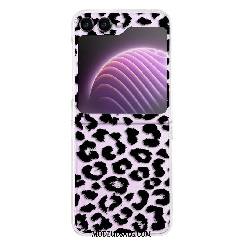 Cover Samsung Galaxy Z Flip 5 Gennemsigtige Fingeraftryk