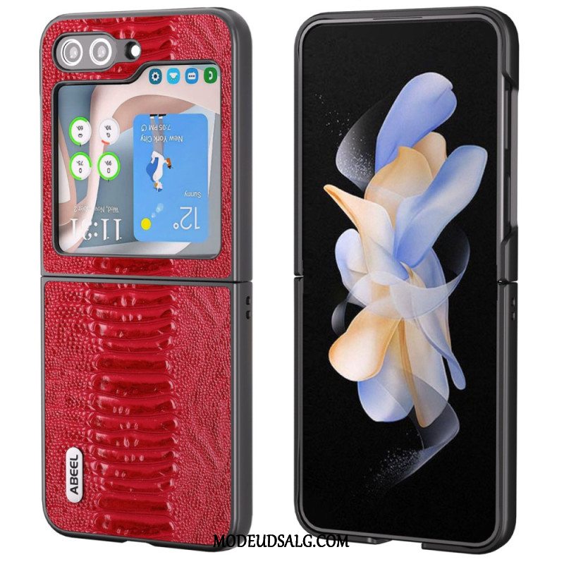 Cover Samsung Galaxy Z Flip 5 Krokodille Design Abeel