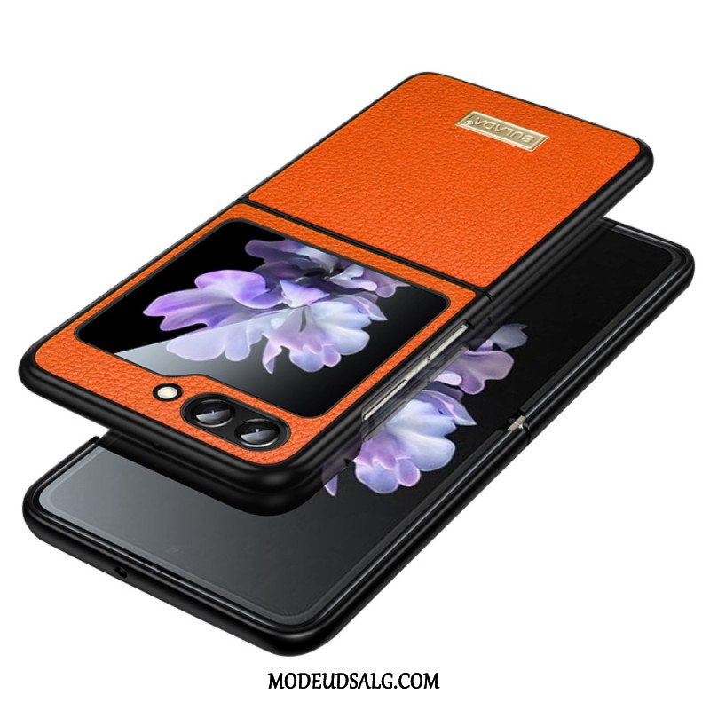 Cover Samsung Galaxy Z Flip 5 Sulada Lædereffekt